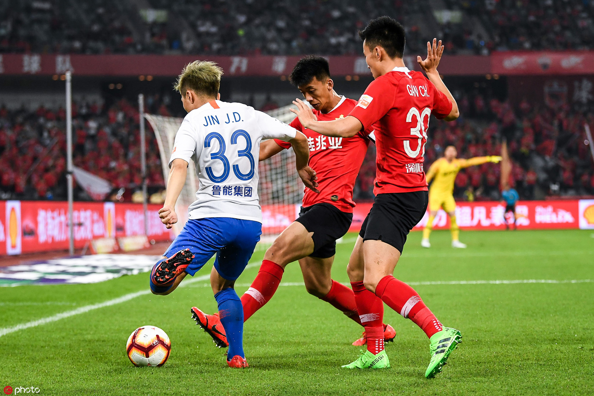 佳兆业主场负鲁能，遭遇连败